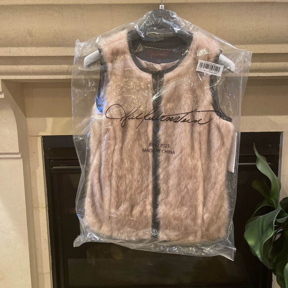 Hal Rubinstein Faux Fur Vest